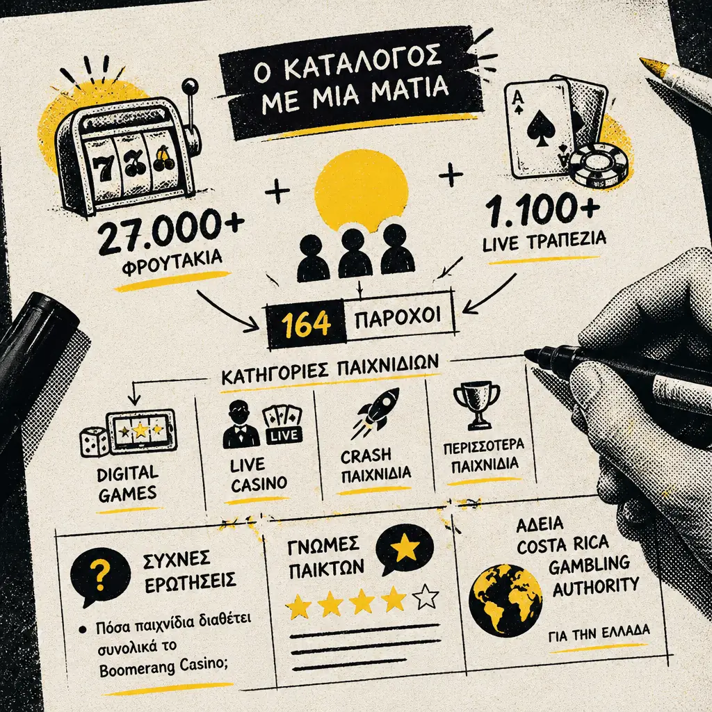 Boomerang Casino: Τα Καλύτερα Παιχνίδια visual guide for Boomerang Casino